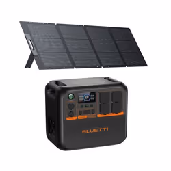 KIT Station électrique BLUETTI AC200PL avec Panneau Solaire 200W