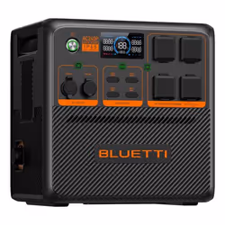 Bluetti AC240P station d'alimentation portable 4 Phosphate de fer lithié (LiFePo4) 36000 mAh 2400 W 33 kg
