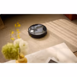 Roborock Qrevo Slim Sans sac Noir