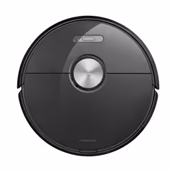 Roborock S6, Sans sac, Noir, Rond, 0,48 L, 58 dB, Tapis, Sol dur