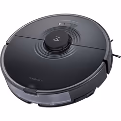 Roborock S7, Sans sac, Noir, 0,47 L, 0,3 L, Caoutchouc, Brosse à rouleau et brosse latérale