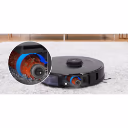 Roborock S7 robot aspirateur 0,47 L Sans sac Noir