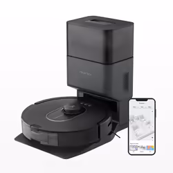 Roborock Q5 Max+, Sac à poussière, Noir, Rond, 3,27 L, 0,77 L, 2,5 L