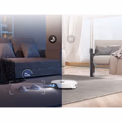 Roborock S8+ robot aspirateur 2,85 L Combiné Blanc - Vue supplémentaire 6