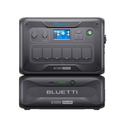 KIT Station électrique BLUETTI AC300+B300K 27648Wh 6x3000W CA