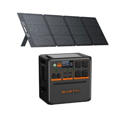 KIT Station électrique BLUETTI AC240P avec Panneau Solaire 200W