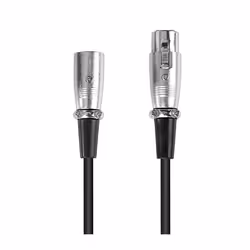 BOYA XLR-M câble audio 5 m XLR (3-pin) Noir
