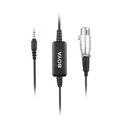 BOYA BY-BCA6 microphone Noir Microphone Lavalier/boutonnière