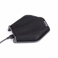 BOYA BY-MC2, Microphone de conférence, -42 dB, 35 - 18000 Hz, Cardioïde, Avec fil, USB