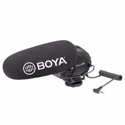 BOYA BY-BM3031 microphone Noir Microphone de caméscope