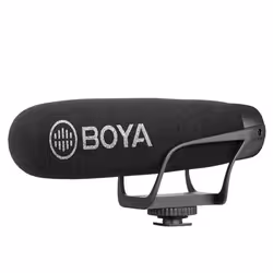 BOYA BY-BM2021 microphone Noir Microphone de caméscope numérique