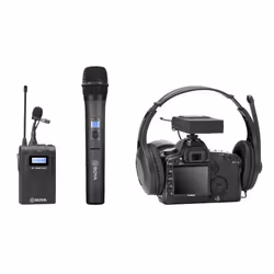 BOYA BY-WHM8 Pro Noir Microphone pour entretien