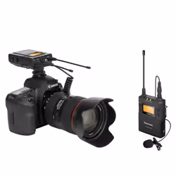 Saramonic UWMIC9 RX9+TX9 UHF Noir Microphone Lavalier/boutonnière