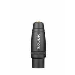Adaptateur audio - SARAMONIC - 10014-uniw - C-XLR - 35 mm TRS femelle - XLR mâle - Plaqué or