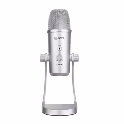 BOYA BY-PM700SP, Microphone de table, -45 dB, 20 - 20000 Hz, 24 bit, 48 kHz, 1,4 cm