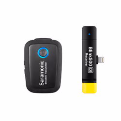 Saramonic Blink500 B3 TX+RXDI, Microphone Lavalier/casque/, 3,5 mm, 50 m, Omnidirectionnel, 50 - 18000 Hz, Récepteur adaptabl ...
