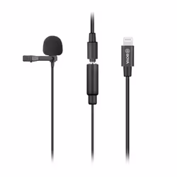 BOYA BY-M2, Microphone Lavalier/boutonnière, -40 dB, 50 - 20000 Hz, 24 bit, 48 kHz, Omnidirectionnel