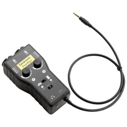 Adaptateur XLR - Saramonic SmartRig+ - Contrôle du gain - Sortie mono/stéréo - Alimentation fantôme de 48 V
