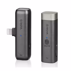 BOYA BY-WM3D, Microphone de caméscope numérique, -42 dB, 20 - 20000 Hz, 16 bit, 75 dB, Omnidirectionnel