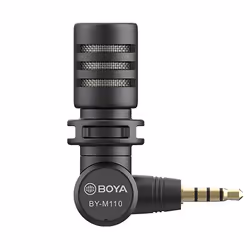 BOYA BY-M110 microphone Noir Microphone de smartphone