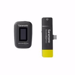 Saramonic Blink500 Pro B5, Microphone Lavalier, RF sans fil, 100 m, 50 - 18000 Hz, Batterie, Récepteur fixe