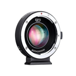Commlite CM-AEF-MFT Booster adaptateur d'objectifs d'appareil photo