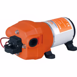 Groupe d'eau SEAFLO 12V 12.5L min idéal pour l'alimentation en eau de votre bateau. Fonctionnement à sec sans danger, pompe a ...
