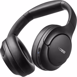 Casque supra-auriculaire - TOZO - HT2 - Bluetooth 5.3 - Suppression active du bruit - Noir
