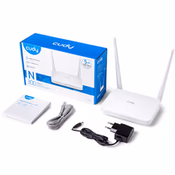 Cudy WR300 routeur sans fil Fast Ethernet Monobande (2,4 GHz) Blanc - Vue supplémentaire 4