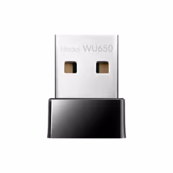 Cudy WU650, Sans fil, USB, WLAN, Wi-Fi 5 (802.11ac), 433 Mbit/s, Noir