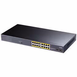 Cudy GS1020PS2 commutateur réseau Gigabit Ethernet (10/100/1000) Connexion Ethernet, supportant l'alimentation via ce port (PoE) Noir