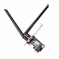 Cudy WE3000, Interne, Sans fil, PCI Express, WLAN / Bluetooth, Wi-Fi 6E (802.11ax), 2400 Mbit/s