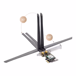 Cudy WE3000 carte réseau Interne WLAN / Bluetooth 2400 Mbit/s - Vue supplémentaire 4