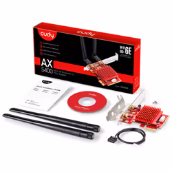 Cudy WE3000S carte réseau Interne WLAN / Bluetooth 2400 Mbit/s - Vue supplémentaire 4