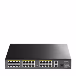 Cudy FS1026PS1, Non-géré, Gigabit Ethernet (10/100/1000), Connexion Ethernet, supportant l'alimentation via ce port (PoE), Gr ...