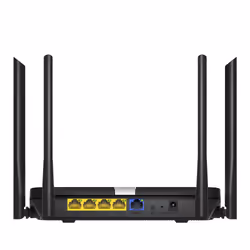 Cudy X6 routeur sans fil Gigabit Ethernet Bi-bande (2,4 GHz / 5 GHz) Noir - Vue supplémentaire 4