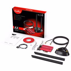 Cudy WE4000 carte réseau Interne WLAN / Bluetooth 2400 Mbit/s - Vue supplémentaire 4