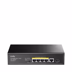 Cudy GS1005PTS1, Gigabit Ethernet (10/100/1000), Gigabit Ethernet, Full duplex, Connexion Ethernet, supportant l'alimentation ...