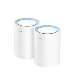 Cudy M1200 2-PACK système Wi-Fi maillé Bi-bande (2,4 GHz / 5 GHz) Blanc 1 Interne