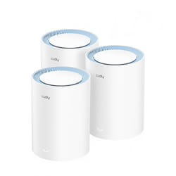 Cudy M1200 3-PACK système Wi-Fi maillé Bi-bande (2,4 GHz / 5 GHz) Blanc 1 Interne