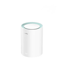 Cudy M1300 1-PACK système Wi-Fi maillé Bi-bande (2,4 GHz / 5 GHz) Blanc Interne