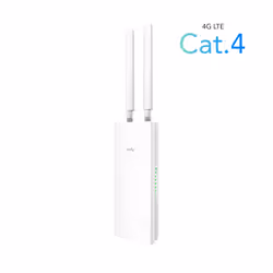Cudy LT500 routeur sans fil Fast Ethernet Bi-bande (2,4 GHz / 5 GHz) 4G Blanc - Vue supplémentaire 3