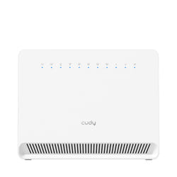 Cudy 4G Cat 6 AC1200 Wi-Fi Router, LT700E 1.0 routeur sans fil Gigabit Ethernet Bi-bande (2,4 GHz / 5 GHz) Blanc