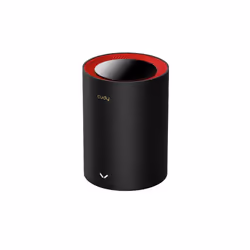 Cudy M3000, Noir, Rouge, Interne, Système maillé, Omni-directionnel, 232 m², 30 dBmW