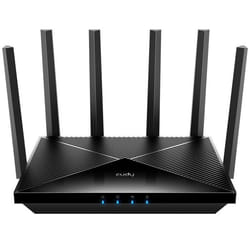 Cudy WR6500 routeur sans fil Gigabit Ethernet Bi-bande (2,4 GHz / 5 GHz) Noir