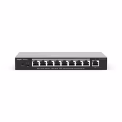 Ruijie Networks RG-ES209GC-P, Géré, Gigabit Ethernet (10/100/1000), Connexion Ethernet, supportant l'alimentation via ce port ...