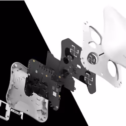 Ruijie Networks RG-RAP73HD point d'accès réseaux locaux sans fil 18658 Mbit/s Blanc Connexion Ethernet, supportant l'alimentation via ce port (PoE) - Vue supplémentaire 6