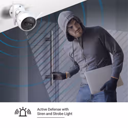 EZVIZ C3X Cosse Caméra de sécurité IP Extérieure 1920 x 1080 pixels Plafond/mur - Vue supplémentaire 29