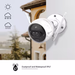 EZVIZ C3X Cosse Caméra de sécurité IP Extérieure 1920 x 1080 pixels Plafond/mur - Vue supplémentaire 33
