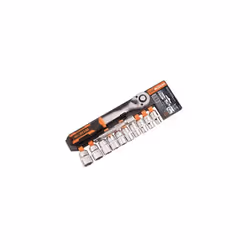 MM 10/22 CF=PZ 12In acciaio al cromo vanadio. Assortimento composto da 10 chiavi a bussola esagonali Mm. 10, 12, 13, 14, 16, ...